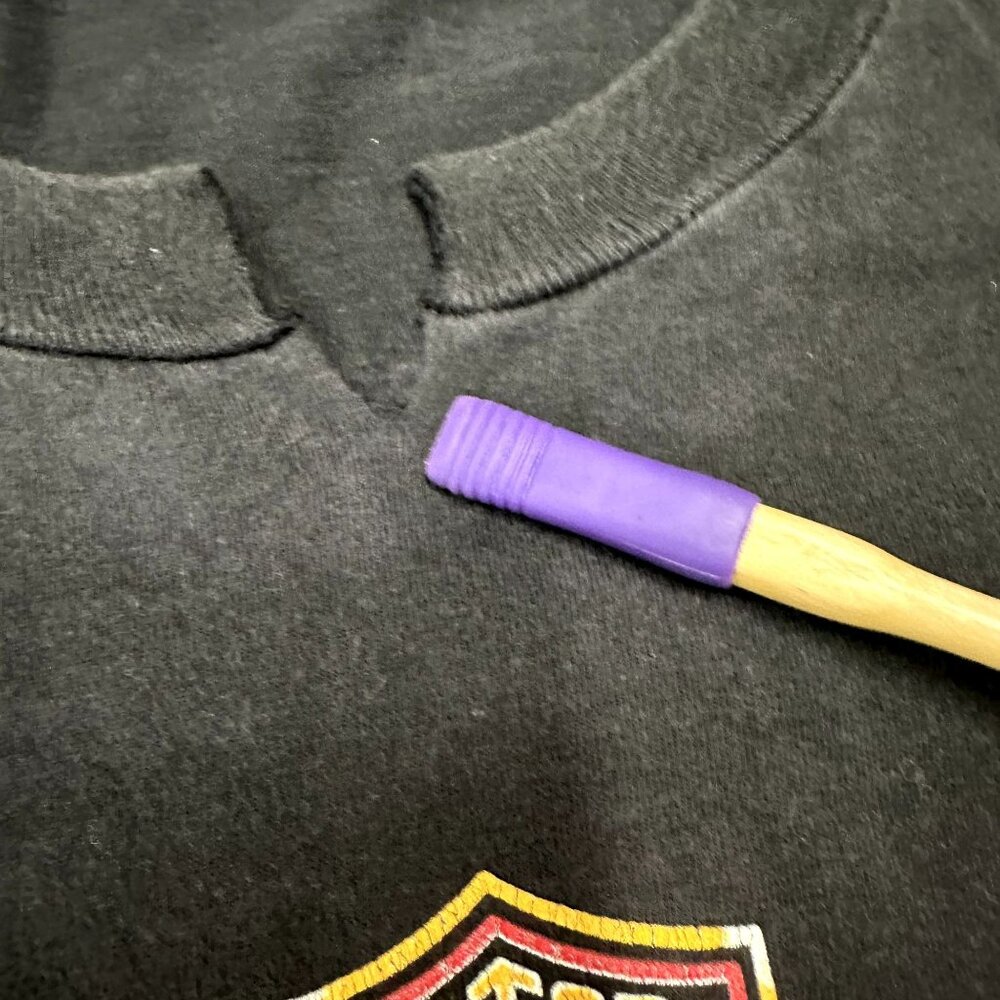 Vintage 80s Harley Davidson Robison Daytona Beach Black XXL Single Stitch Tee - Picture 6 of 12